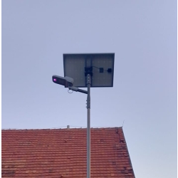 Lampa solarna Uliczna TG-N -FS100  6m 30W 4800lm 350Wh wysięgnik + regulowany kąt oprawy